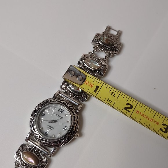 Very Awesome Silver Tone Metal Analog Strada Watch - Picture 9 of 13